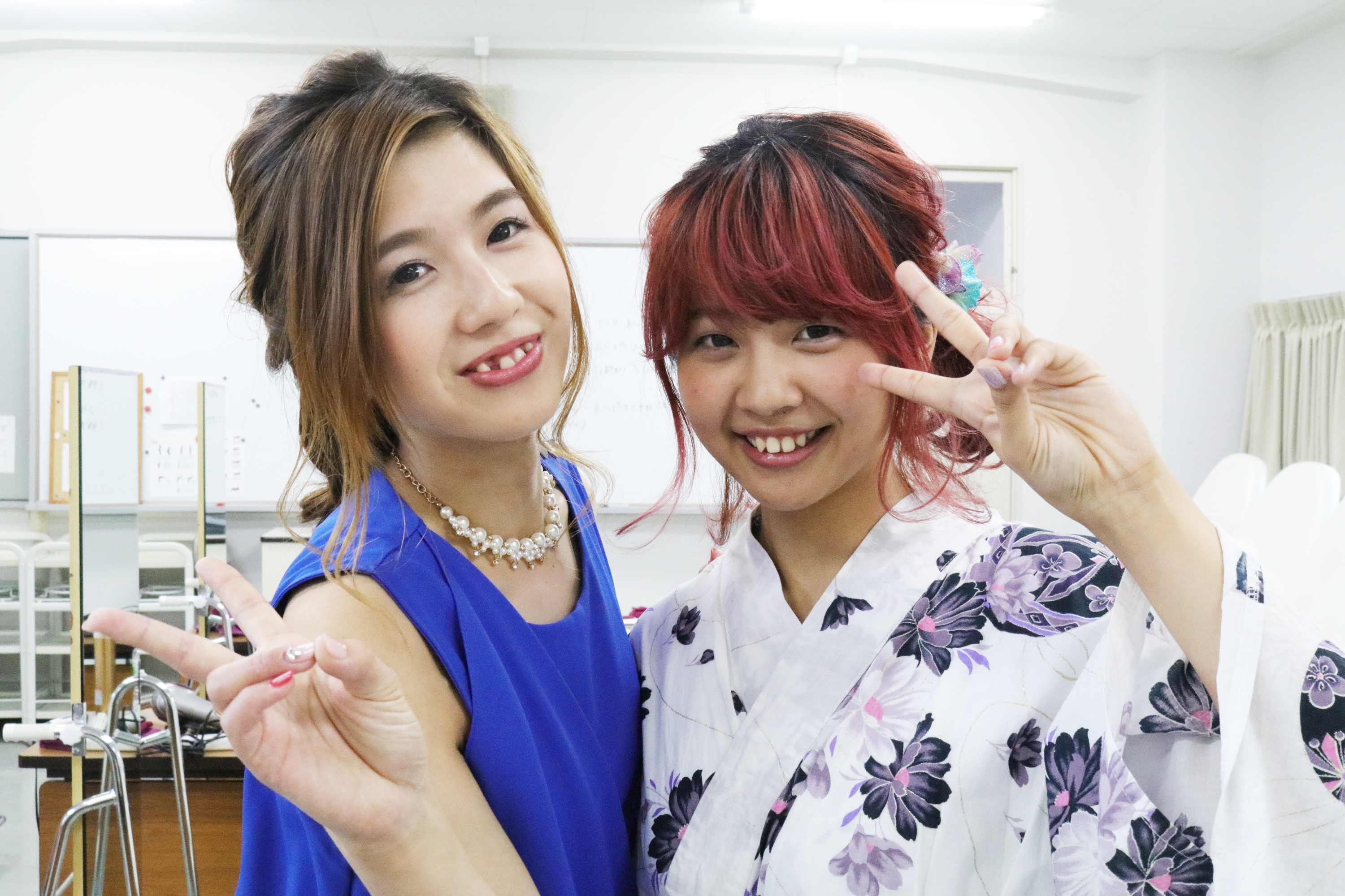 体験入学ヘアショー