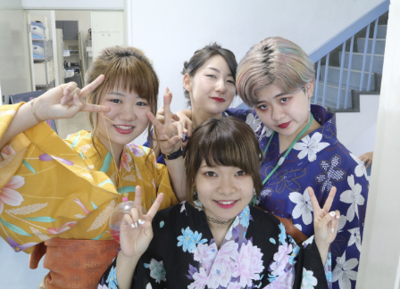 6/29(土) オープンキャンパス「ゆかた着付けチャレンジ♪」